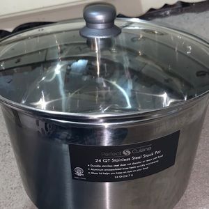 24 QT Stainless Steel Stock Pot